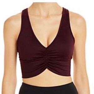 Alo wild thing sports bra raisin small